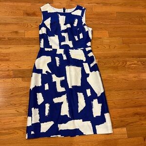 Kate Spade Blue and White silk blend   Dress size: 4
